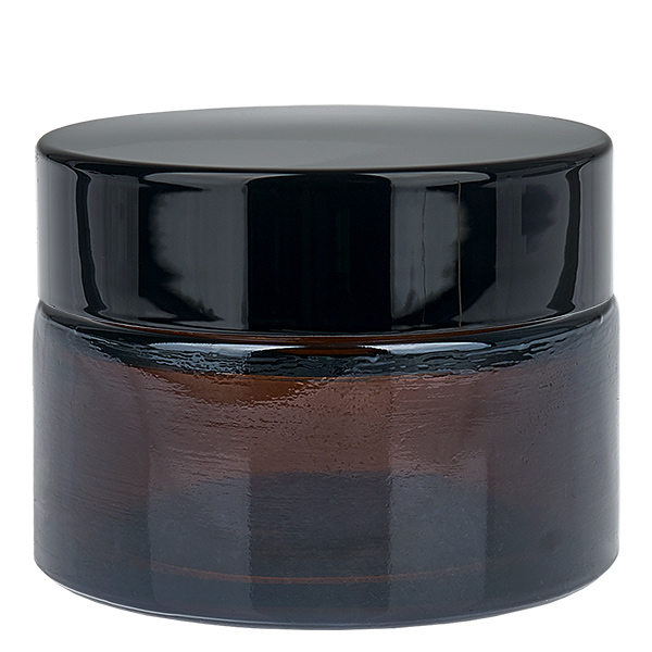 Szklany słoik 30ml brązowy z pokrywką UNiTWIST Szklany słoik 30ml brązowy z pokrywką UNiTWIST
