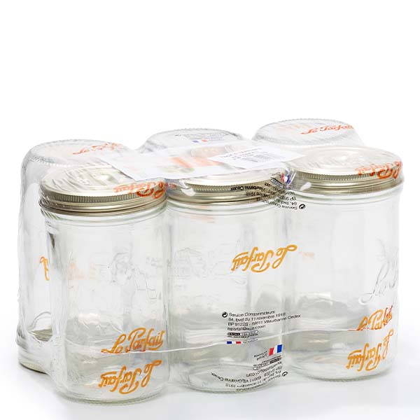 1020ml Sturzglas "Familia Wiss" 2-teiliges Deckelsystem Le P