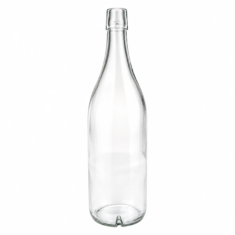 1000ml szklana butelka UNiTWIST przezroczysta bez zakrętki butelka na napoje pusta