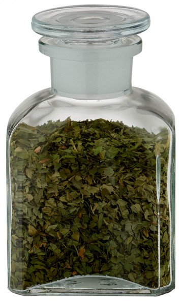 Pomys&#322; na s&#322;oik na przyprawy: kwadratowa butelka aptekarska 150 ml z szerok&#261; szyjk&#261;