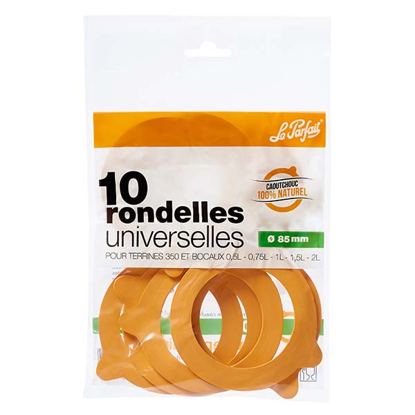 Bag 10 Standard Seal 85 mm Le Parfait® Super Bag 10 Standard Seal 85 mm Le Parfait® Super