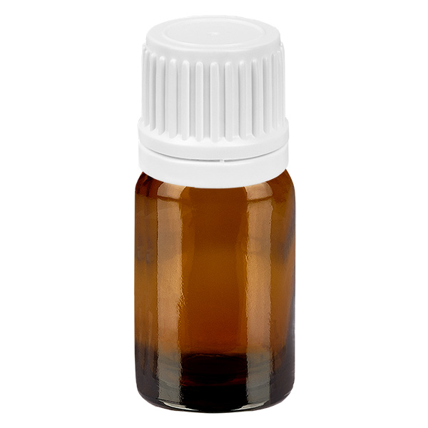 Butelka z zakraplaczem 5 ml 0,7 mm biała OV BrownLine UT18/5