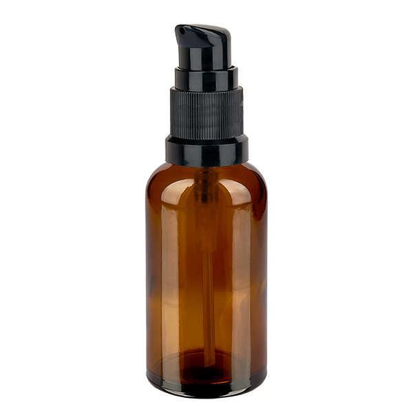 50 ml butelka z pompk&#261; czarna STD BrownLine UT18/50