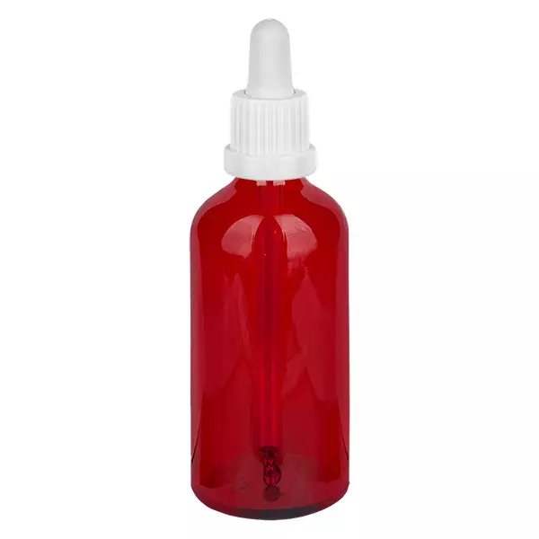 Butelka z pipetą 100 ml biała OV RedLine UT18/100