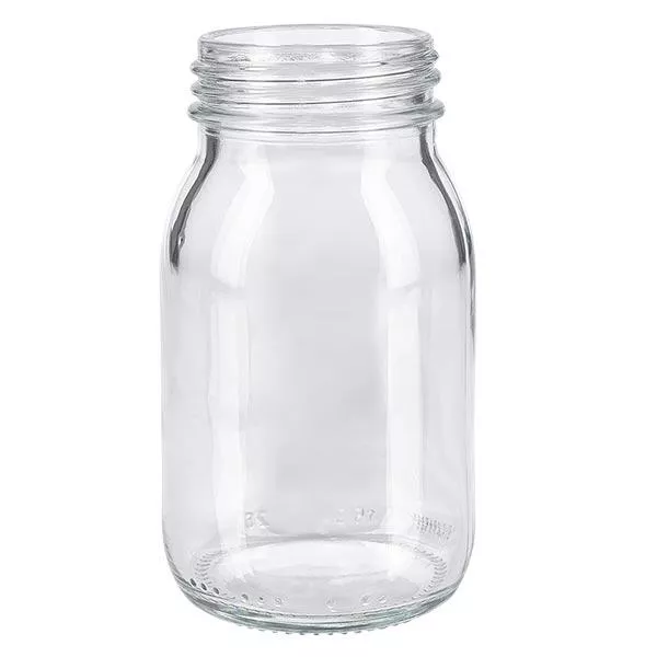 Butelka z szeroką szyjką 150 ml z przezroczystego szkła Butelka z szeroką szyjką 150 ml z przezroczystego szkła