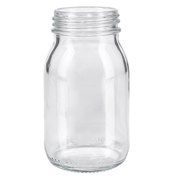 Butelka z szeroką szyjką 150 ml z przezroczystego szkła Butelka z szeroką szyjką 150 ml z przezroczystego szkła