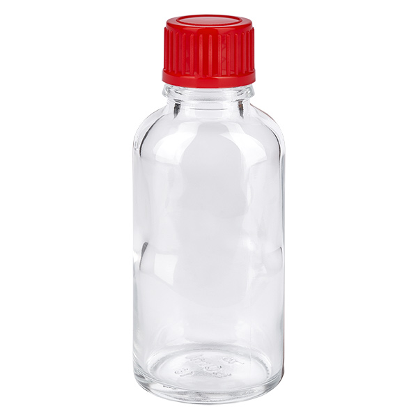 Butelka 30 ml 11 mm SV czerwona STD ClearLine UT18/30