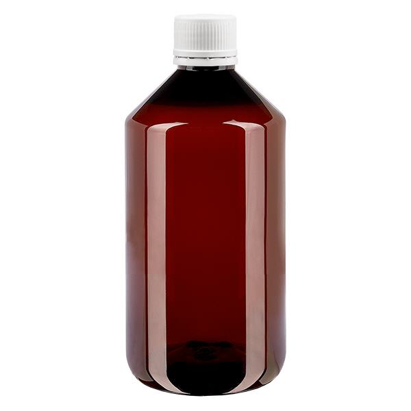 Butelka PET 750 ml z zieloną nakrętką OV Butelka PET 750 ml z zieloną nakrętką OV