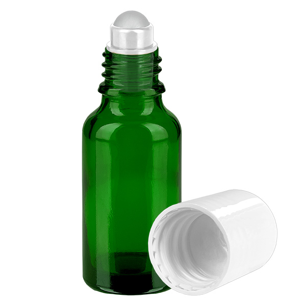 Butelka roll-on 20 ml biała STD GreenLine UT18/20 Butelka roll-on 20 ml biała STD GreenLine UT18/20