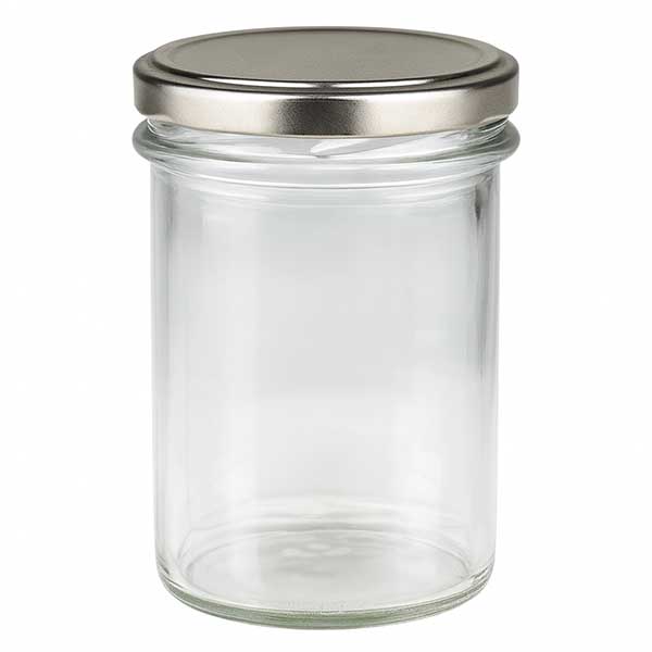 Szklanka z pokrywką BasicSeal, srebrna, 230 ml, UN..