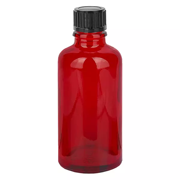 Butelka 50 ml 11 mm SV czarna STD RedLine UT18/50 Butelka 50 ml 11 mm SV czarna STD RedLine UT18/50