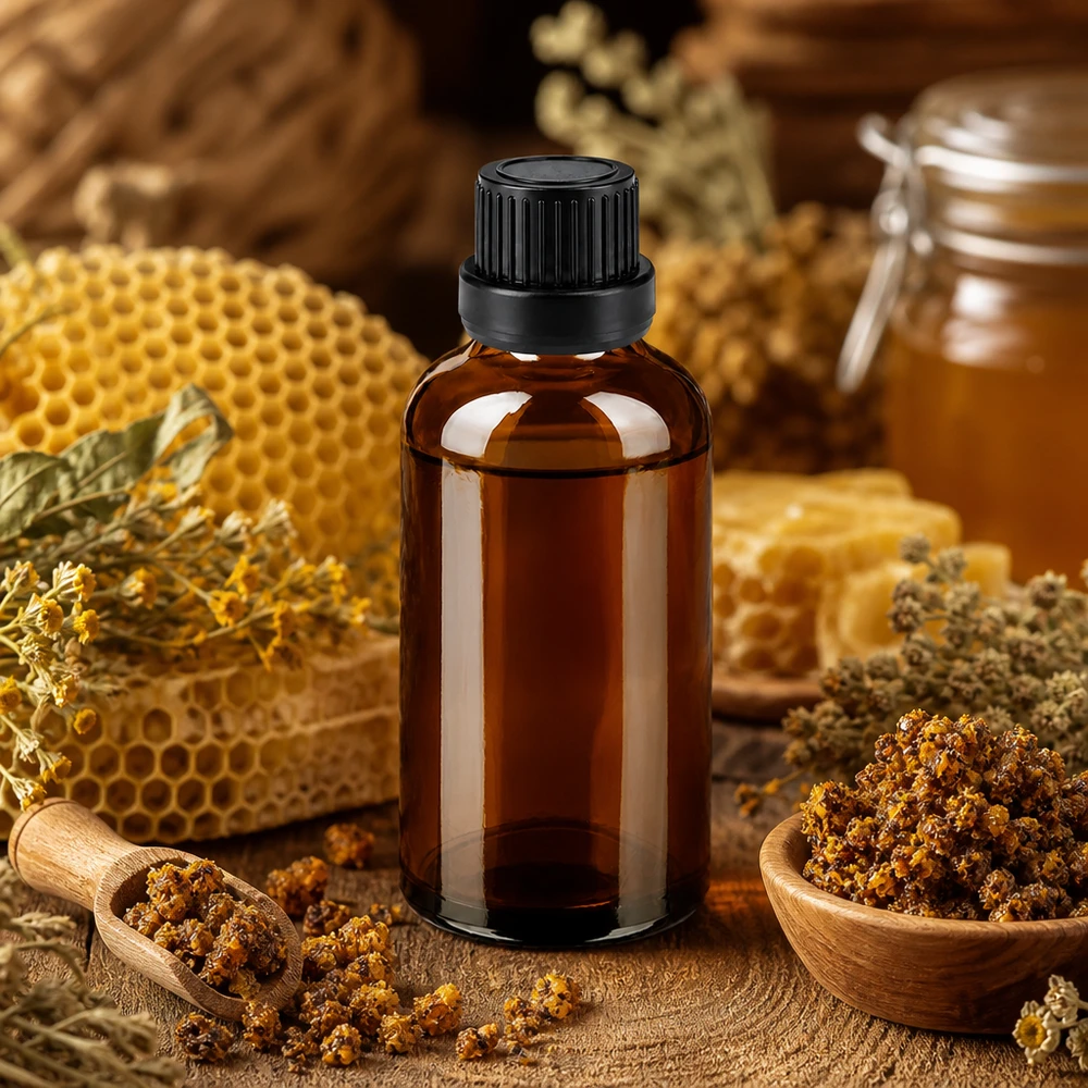 50 ml butelka z kroplomierzem 2 mm czarna OV BrownLine UT18/50 Kompaktowa butelka z zakraplaczem o pojemności 50 ml, wykonana z eleganckiego brązowego szkła, z praktyczną nasadką dozującą.