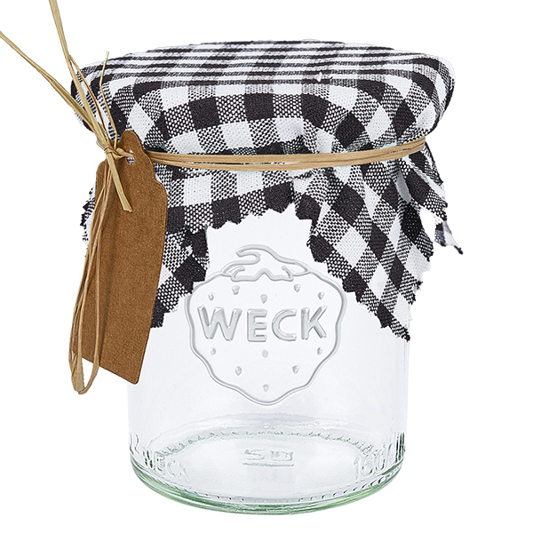 Tkanina serwetka w kratk&#281; bia&#322;y/czarny kwadrat 120x120mm