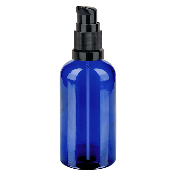 100 ml butelka z pompk&#261; czarna STD BlueLine UT18/100