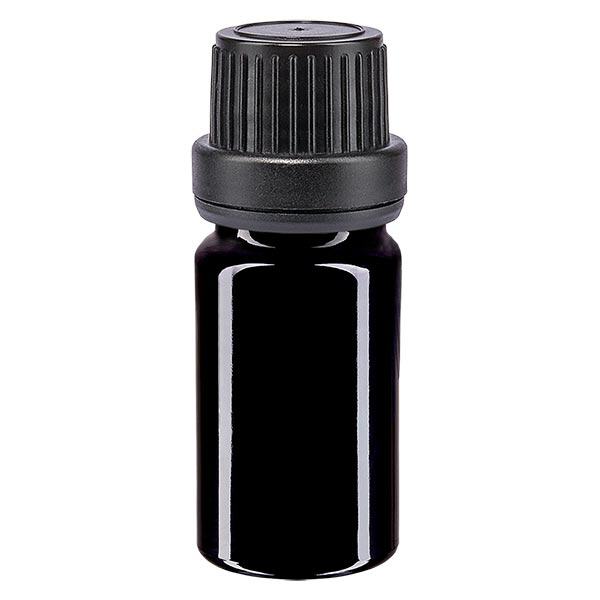 Butelka apteczna viol. 5ml kroplówka v. Pr. 2mm czarny OV Butelka apteczna viol. 5ml kroplówka v. Pr. 2mm czarny OV