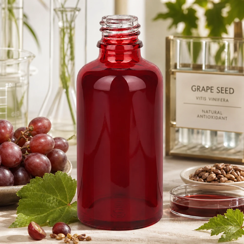 Butelka apteczna 50 ml RedLine UT18/50 UNiTWIST Kompaktowa butelka farmaceutyczna RedLine UT18/50 o pojemności 50 ml w eleganckim czerwonym kolorze do profesjonalnego dozowania.