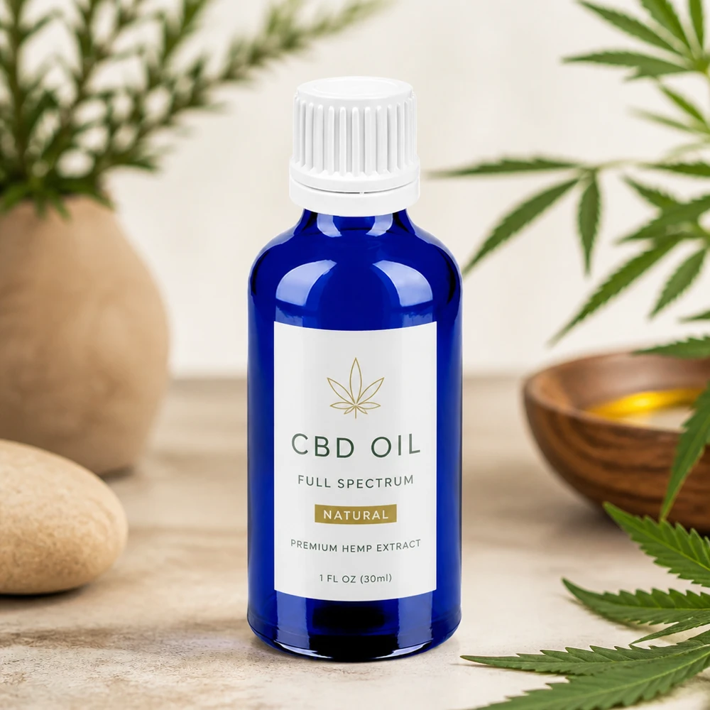 Butelka z zakraplaczem 50 ml 0,7 mm biały OV BlueLine UT18/50 Biała butelka z zakraplaczem o pojemności 50 ml i otworem 0,7 mm do precyzyjnego dozowania oleju CBD i produktów naturalnych.