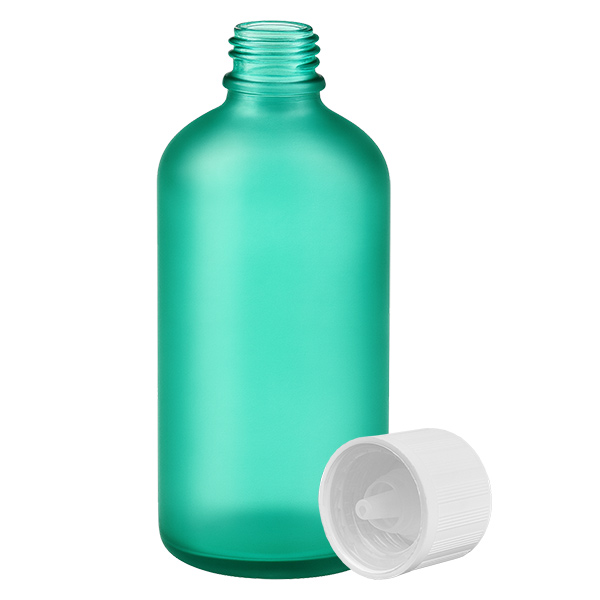 100 ml butelka z kroplomierzem 1,2 mm w. STD KiSi GreenL. UT18/100