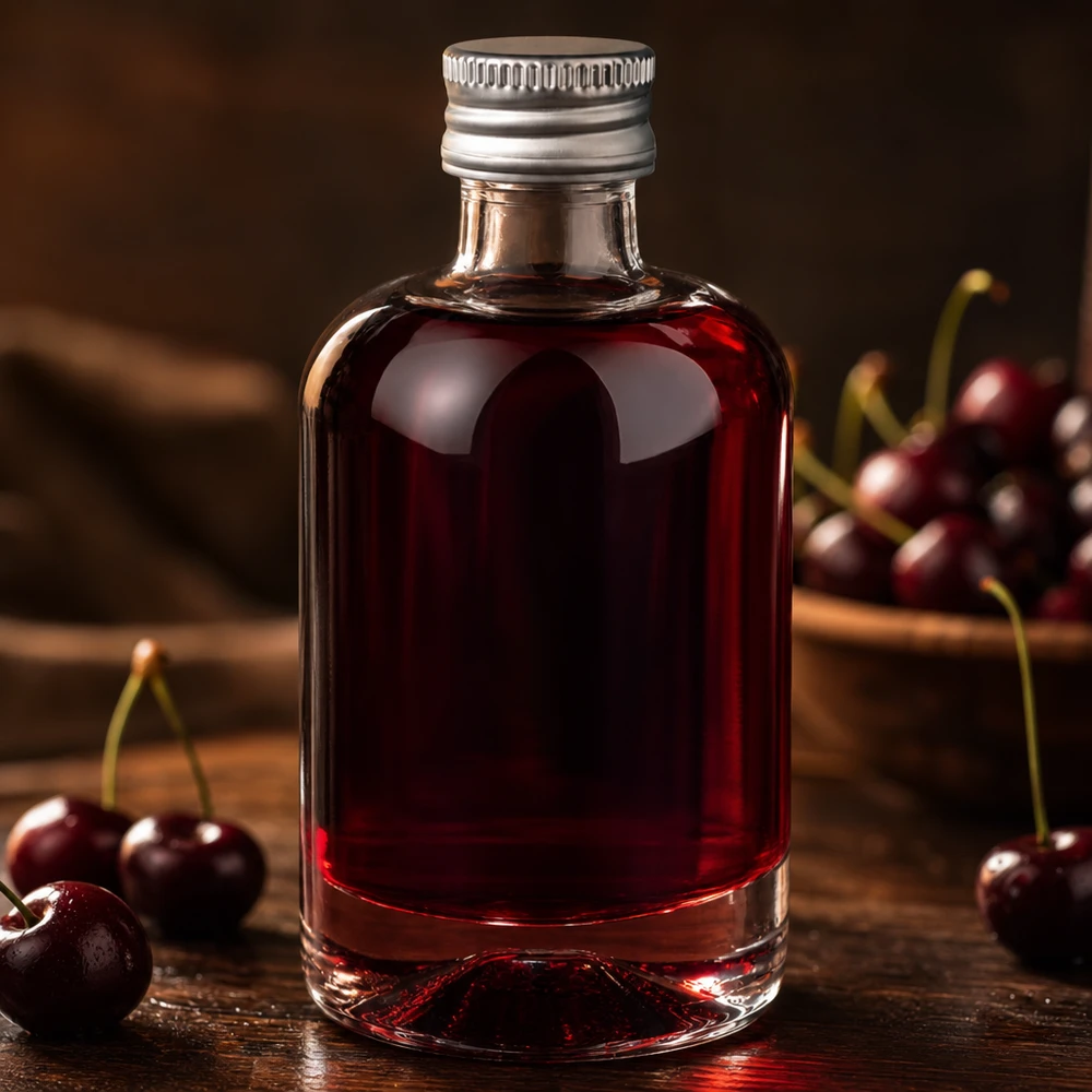 Butelka szklana 40 ml Sara z zakrętką srebrną UNiTWIST® Butelka szklana 40 ml Sara z zakrętką srebrną UNiTWIST®