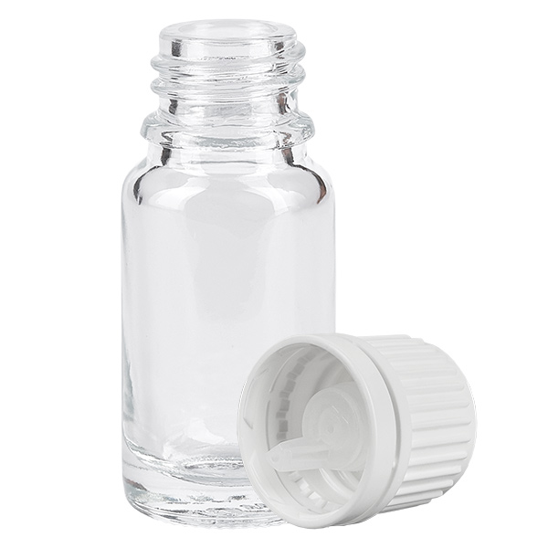 Butelka z zakraplaczem 10 ml 0,7 mm biały OV ClearLine UT18/10 Butelka z zakraplaczem 10 ml 0,7 mm biały OV ClearLine UT18/10