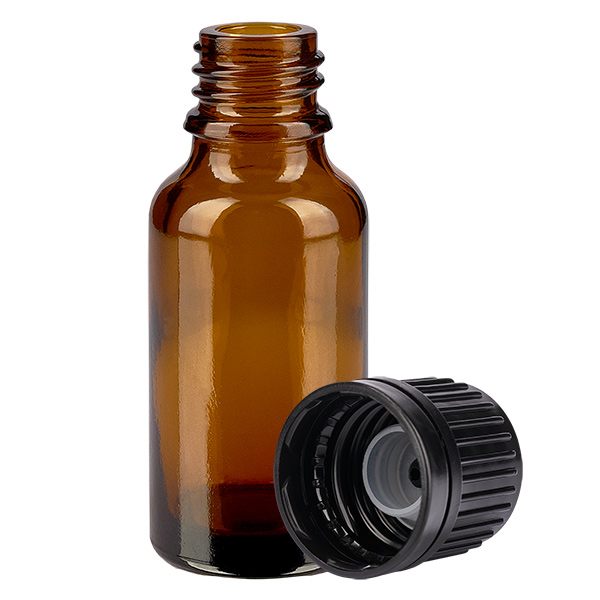 20 ml butelka (globulka) 3 mm GR s. OV BrownL. UT18/20