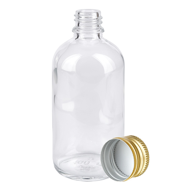 Butelka 100 ml 11 mm SV Alu-Go. STD ClearL. UT18/100