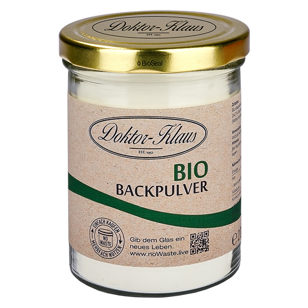 200 g organicznego proszku do pieczenia Doktor-Klaus noWaste 200 g organicznego proszku do pieczenia Doktor-Klaus noWaste