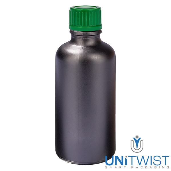 Butelka 50 ml 11 mm SV zielona STD BlackLine UT18/50 Butelka 50 ml 11 mm SV zielona STD BlackLine UT18/50