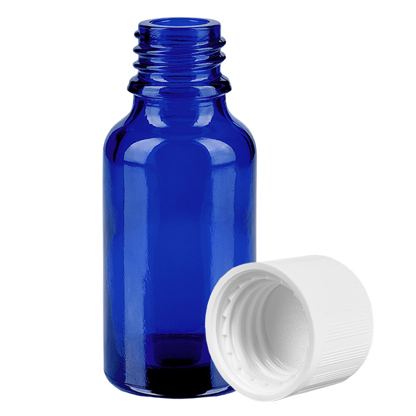 Butelka 20 ml 11 mm SV bia&#322;a STD KiSi BlueLine UT18/20