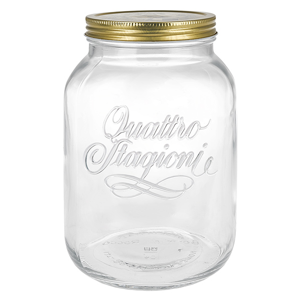 S&#322;oik okr&#261;g&#322;y 3000 ml &#8222;Quattro Stagioni&#8221; z pokrywk&#261;