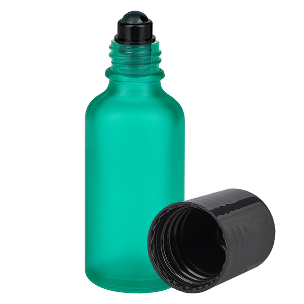 Butelka roll-on 50 ml czarna STD GreenLine UT18/50