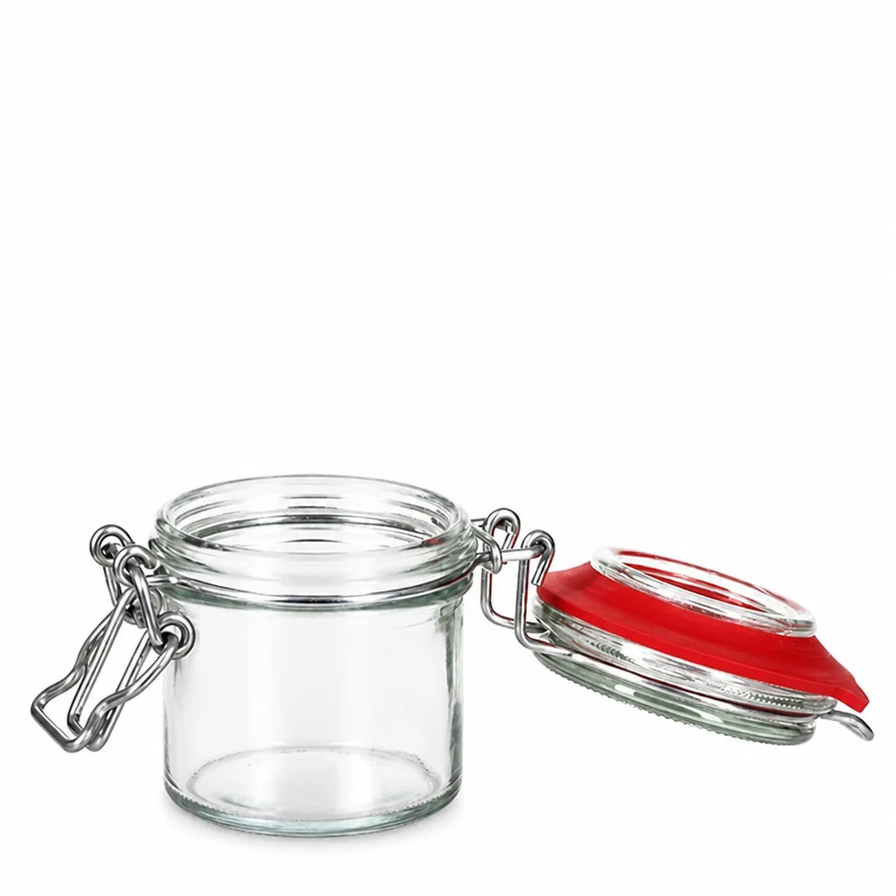 Słoik do przechowywania o pojemności 135 ml, typ G, z zamknięciem na zatrzask UN.. Słoik do przechowywania o pojemności 135 ml, typ G, z zamknięciem na zatrzask UN..