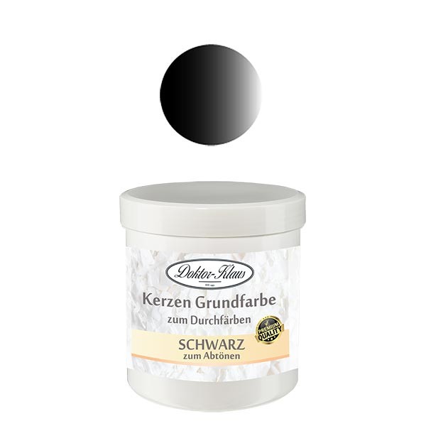 Doktor-Klaus &#347;wieca bazowa kolor czarny do barwienia, 7gr, w puszce