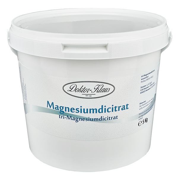5kg Bezwodny dicytrynian trójmagnezu Doktor-Klaus 5kg Bezwodny dicytrynian trójmagnezu Doktor-Klaus