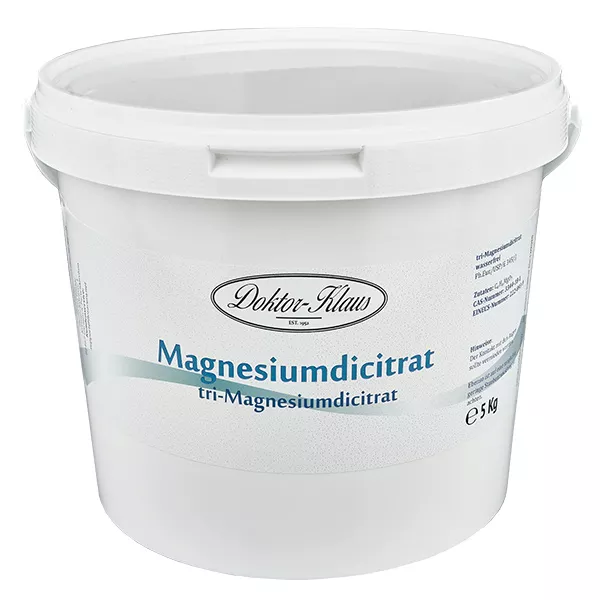 5kg Bezwodny dicytrynian trójmagnezu Doktor-Klaus 5kg Bezwodny dicytrynian trójmagnezu Doktor-Klaus