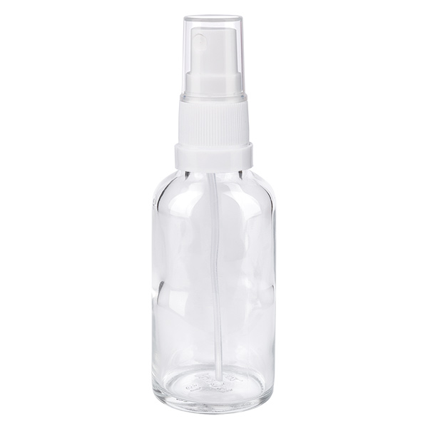 30 ml butelka ze spryskiwaczem biała/przezroczysta STD ClearLine UT18/30 30 ml butelka ze spryskiwaczem biała/przezroczysta STD ClearLine UT18/30