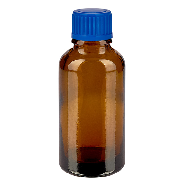 Butelka 30 ml 11 mm SV niebieska STD BrownLine UT18/30