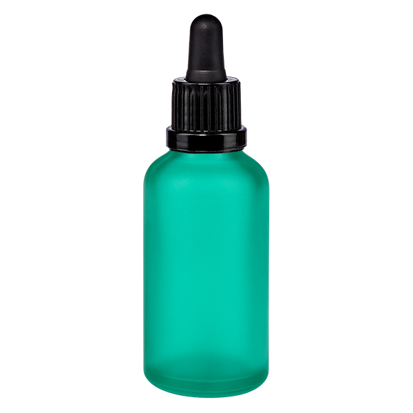 Butelka do leków płynnych 50 ml, czarna OV GreenLine UT18/50