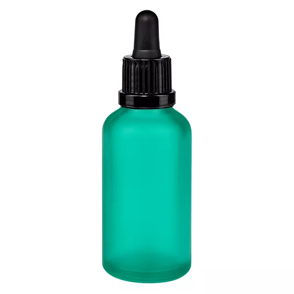 Butelka do leków płynnych 50 ml, czarna OV GreenLine UT18/50