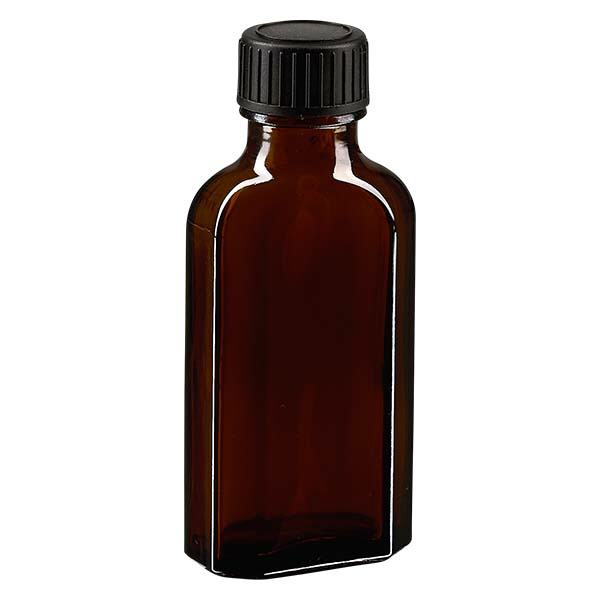 50 ml Brązowa zakrętka Meplat z dyskiem uszczelniającym z EPE