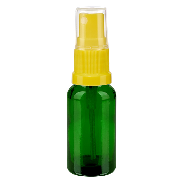 20 ml butelka ze spryskiwaczem żółta/przezroczysta STD GreenLine UT18/20 20 ml butelka ze spryskiwaczem żółta/przezroczysta STD GreenLine UT18/20