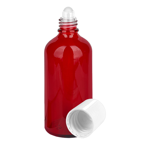 Butelka roll-on 100 ml bia&#322;a STD RedL. UT18/100