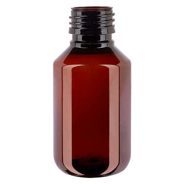 Butelka PET 100ml PP28 bez zakrętki Butelka PET 100ml PP28 bez zakrętki