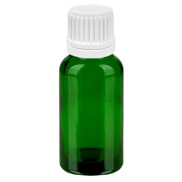 Butelka z zakraplaczem 20 ml 0,7 mm biały OV GreenLine UT18/20