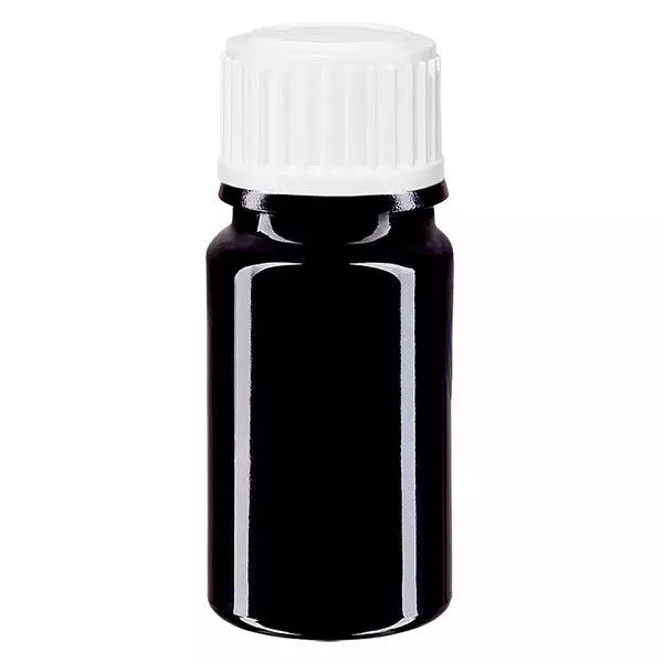 Butelka apteczna viol. 5ml zakraplacz biały 0,8mm szt. Butelka apteczna viol. 5ml zakraplacz biały 0,8mm szt.