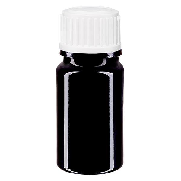 Butelka apteczna viol. 5ml zakraplacz biały 0,8mm szt. Butelka apteczna viol. 5ml zakraplacz biały 0,8mm szt.