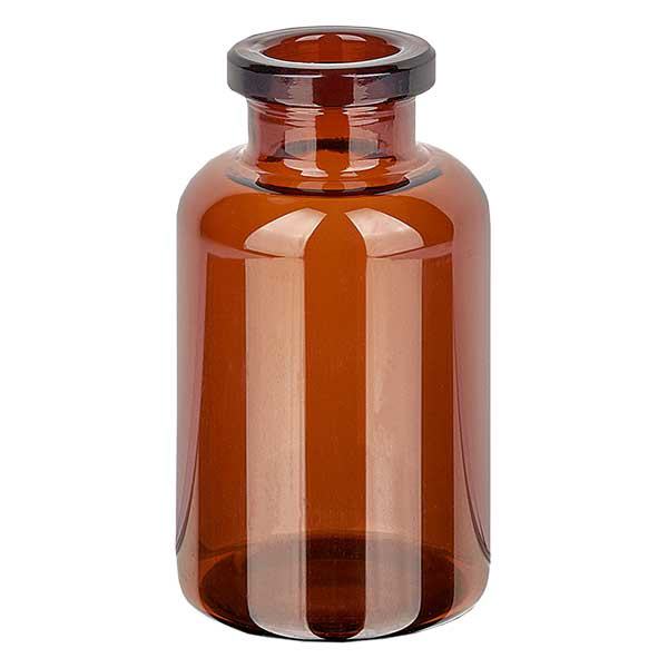 Butelka iniekcyjna z bursztynowego szkła 20 ml Butelka iniekcyjna z bursztynowego szkła 20 ml