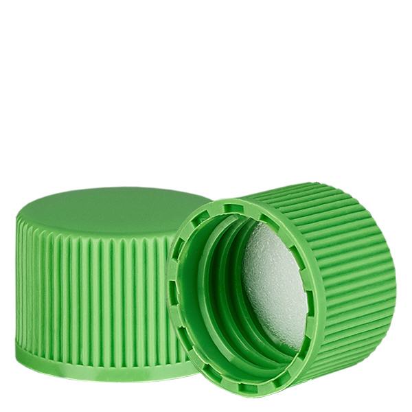 Zakrętka zielona z wkładką PE
