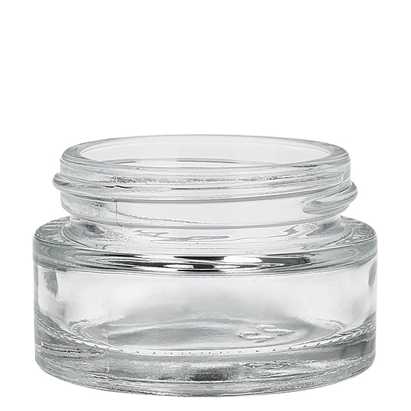 Szklany słoik 20 ml przezroczysty z pokrywką UNiTWIST Szklany słoik 20 ml przezroczysty z pokrywką UNiTWIST