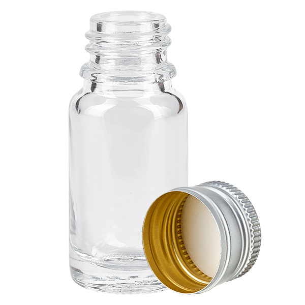 Butelka 10 ml 11 mm SV aluminiowo-srebrna STD ClearL.UT18/10